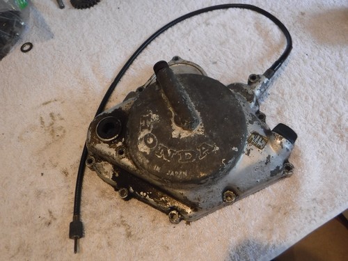 Honda h100 engine side cover - honda,