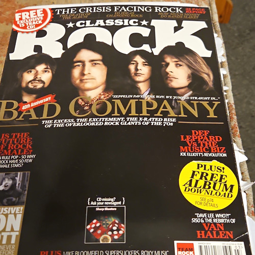 Classic rock magazine issue - magazine,