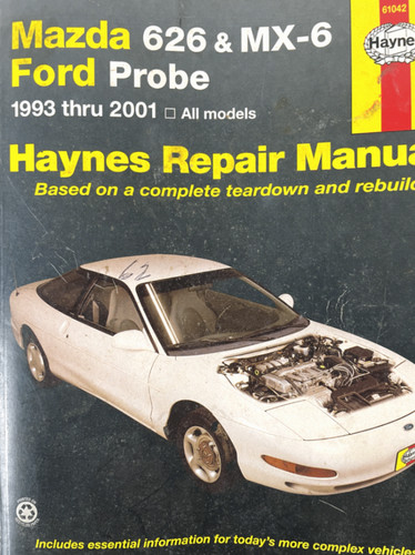 Mazda 626 ford - mx-6, probe