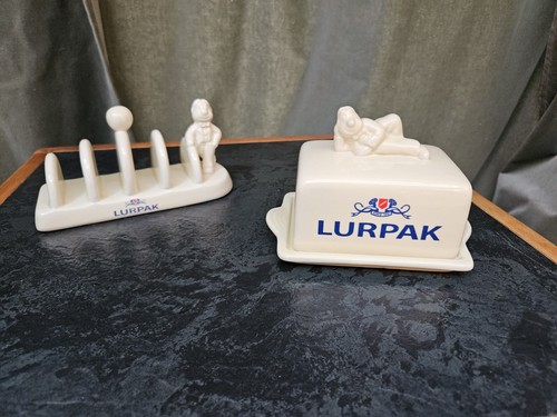 Vintage lurpak butter dish and - vintage,