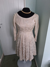 vintage swing wedding Dress. 1940s 1950s retro Revival. Rockabilly