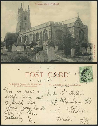 Essex 1905 old postcard - 1905, st