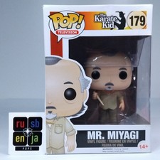 Funko Pop! TV The Karate Kid Mr. Miyagi #179 BOX DAMAGED