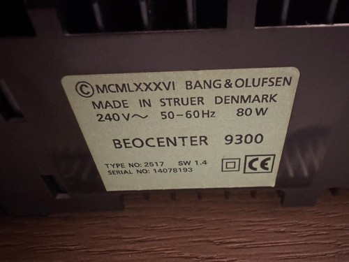 Bang and olufsen - olufsen, beocentre