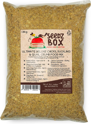 Chick crumb feed 8kg - crumb, food