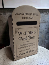 Post box personalised - post,