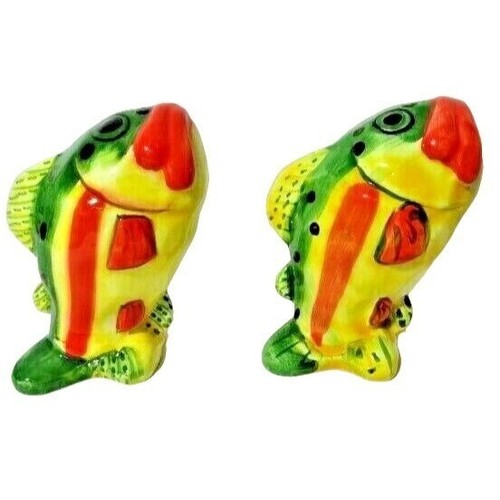 Retro clown fish salt pepper - fish,