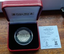 1995 isle man manx 50p - of, coin