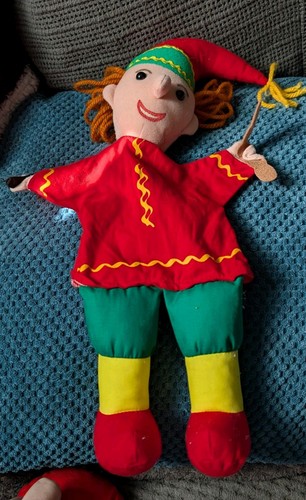 Punch hand puppets - punch, vintage