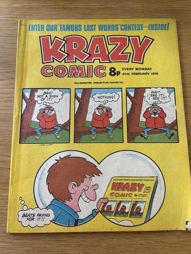 Krazy comic 25th february - krazy,