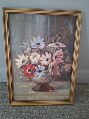 Original oil board - on, still