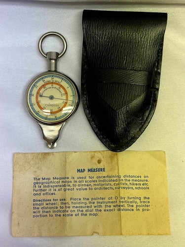 Vintage german opisometer map - opisometer,