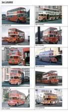 10 bus photographs (6" x 4"): United Automobile Bristol Lodekka selection