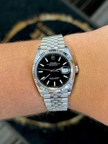Rolex datejust black - datejust, |
