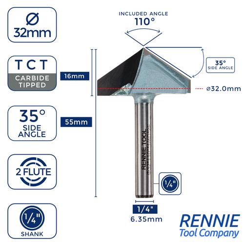 32mm degree 4 tct - x, 35