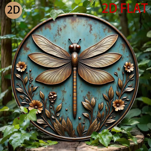 Vintage dragonfly botanical - vintage,