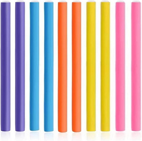 Foam hair rollers 10pcs flexi - foam,