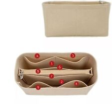 Travel Organiser Handbag Felt Bag Tote Insert Liner Purse Pouch Women Storage UK