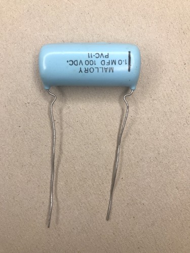 100v 1uf mallory - 1.0, uf