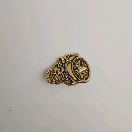 Pin badge jet engine - jet,