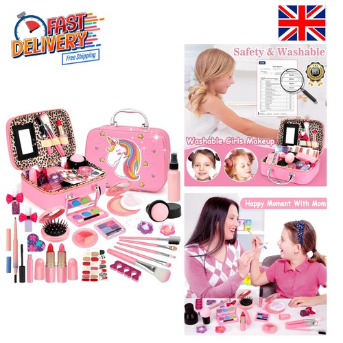 Portable kids makeup - set, for