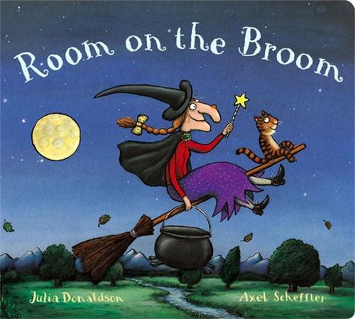 Room the broom by - on,
