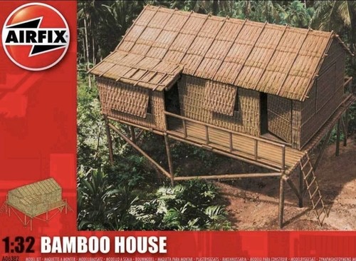 Airfix bamboo house scale - house,