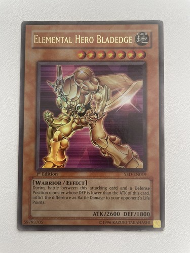 Elemental hero bladedge 1st - hero,
