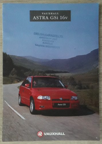 Vauxhall astra gsi 16v - astra,