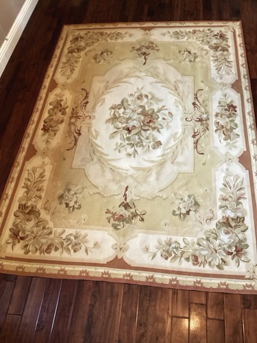 Vintage french aubusson - , rug