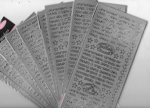 Birthday peel off sticker - peel,