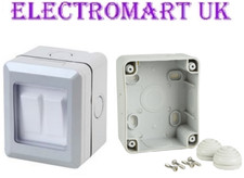 2 GANG 2 WAY WALL LIGHT SWITCH