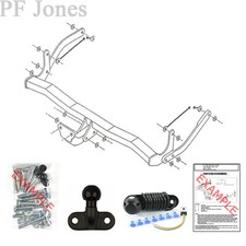 Tow-Trust Towbar for Ford Fusion MPV 2002-2012 - Flange Tow Bar