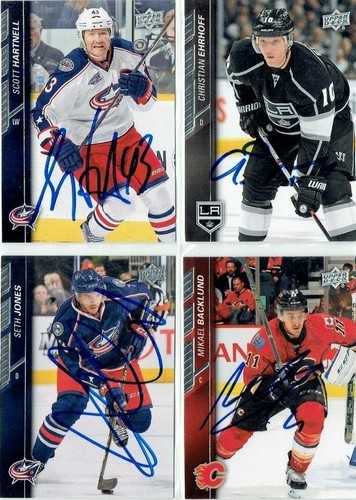 Scott hartnell autographed - hartnell,
