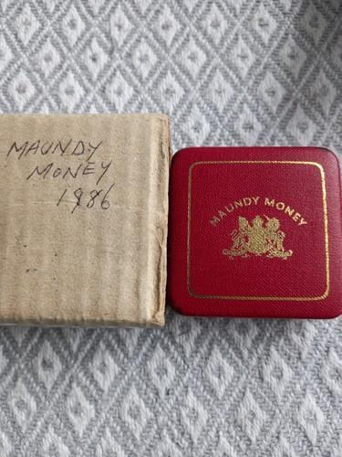 1986 maundy money - maundy, set