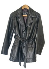 Vintage Leather Jacket Womens