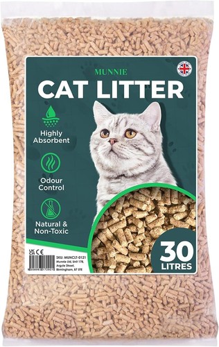 Cat litter wood - litter, pellets
