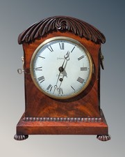 19th Century Mahogany Bracket