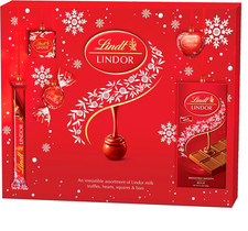 Lindt Lindor Milk Chocolate Christmas Selection Box 234g Truffles Gift 2025