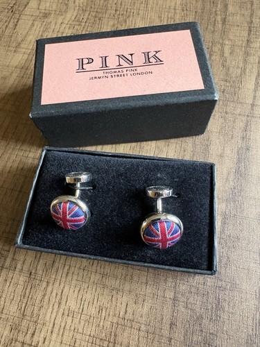 Thomas pink round silver tone - round,