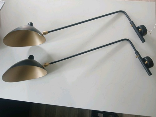 1950s mid century style - mid, pair