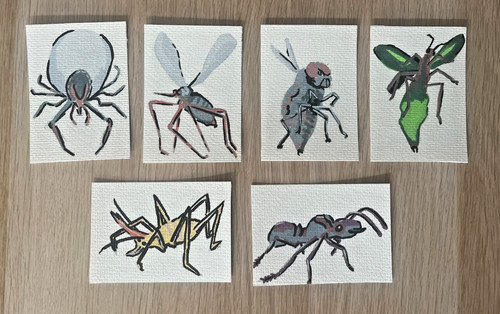 Aceo fallout insect - fallout, inspired