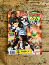 Panini Football 1991 Empty Sticker Album - No Writing Italia 90 Insert attached