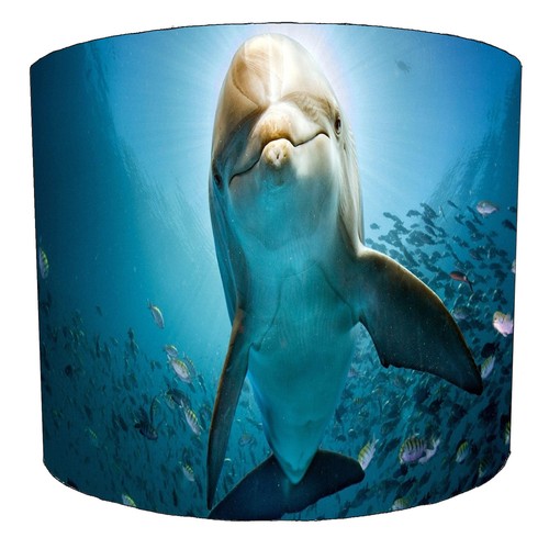 Dolphins sea life lampshade - dolphins,