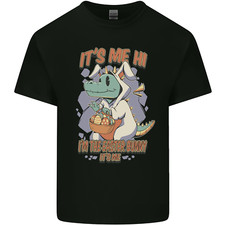 T-Rex Its Me I'm the Easter Bunny Funny Egg Kids T-Shirt Childrens