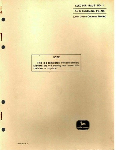 John deere spare - spare, catalog