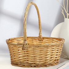 Wicker Hamper Basket Handle DIY Gift Make Your Own Home Storage Display Large