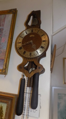 Vintage warmink wall clock - vintage,