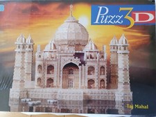 Puzz 3D Taj Mahal 1077 piece puzzle, Brand New and Sealed.