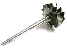 Turbocharger turbine shaft and - turbine,